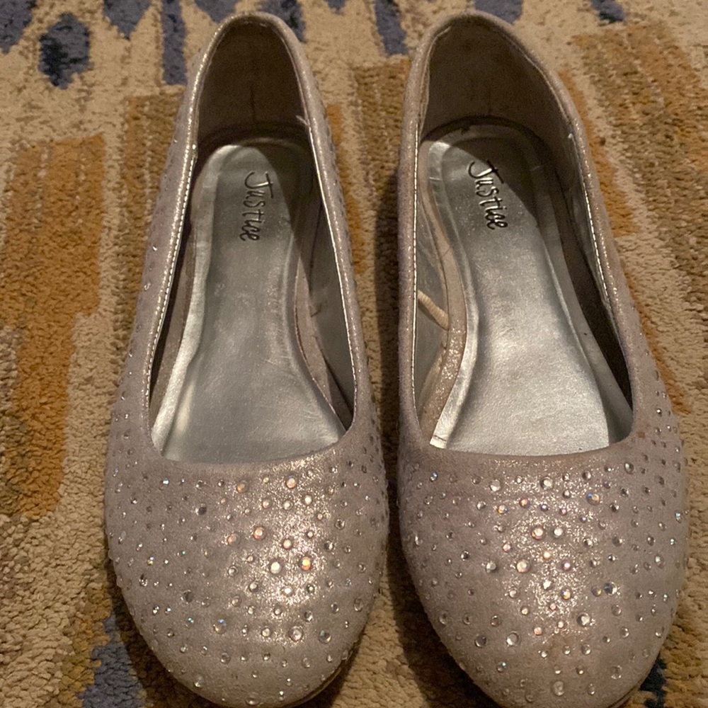 Justice shoes flats